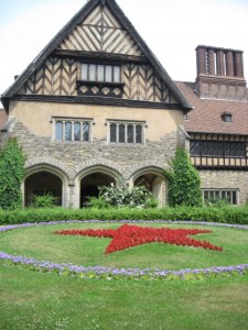 Cecilienhof, the home of Crown Prince Wilhelm Hohenzollern, in Potsdam
